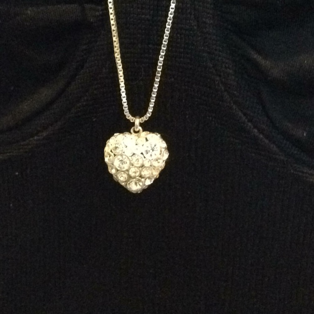 Beautiful heart charm necklace
